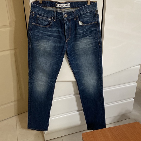 LIKE NEW MEN's Express Slim Fit Jeans - Picture 2 of 5